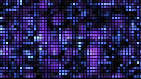 Blue and purple cubes background, digital background Stock Footage 165225449