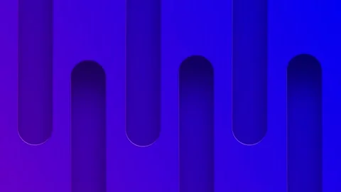 Blue and purple gradient 3D Lines background Stock Footage 171726172