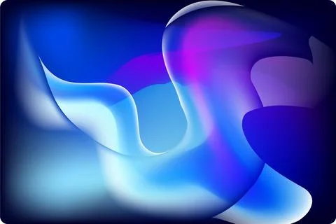 Blue and Purple Gradient Abstract Background, An abstract blue background Stockillustratie