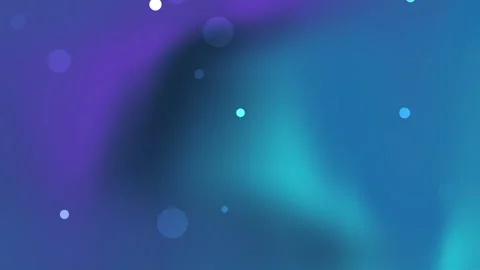 Blue and Purple Gradient Animation with Floating Bubble Particles Stock Footage 342372610