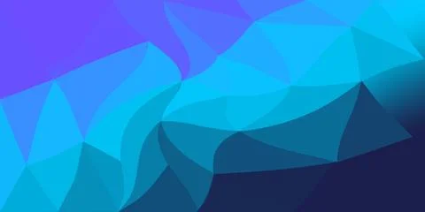 Blue and Purple Gradient Polygonal Background Illustration Design Illustrazione stock