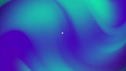Blue and purple gradient space background with stars Video stock 314357248