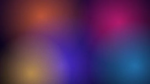 Blue and Purple Grain Gradient Sunset Orbs Drifting Loop Stock Footage 348301574