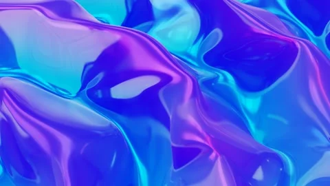 A blue and purple liquid loop animated background Stock Footage 276493965