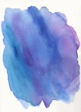 Blue and Purple washes Stock Illustration