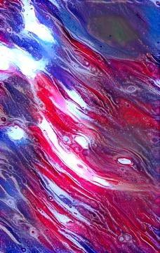 Blue and Red Abstract Background Art Illustration Wallpaper Stock Illustration