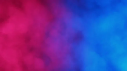 Blue and red abstract cloud of smoke pattern Stock-Footage 114819746
