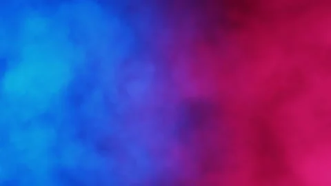 Blue and red abstract cloud of smoke pattern Stock Footage 114819771