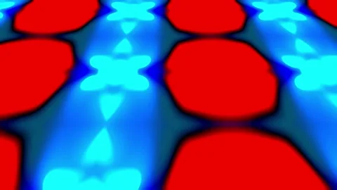Blue and red blur abstract background effect Stock Footage 204039079