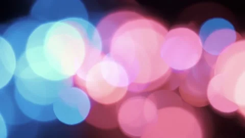Blue and Red Bokeh Background 4k Stock Footage 140004957