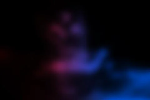 Blue and red gradient  defocused abstract photo smooth background Stock Photos