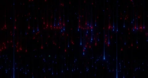 Blue and red light trails motion background loop animated Stock Footage 318224628