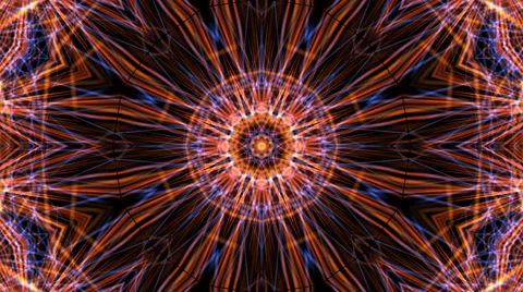 Blue and red lines Stock Footage 48056626