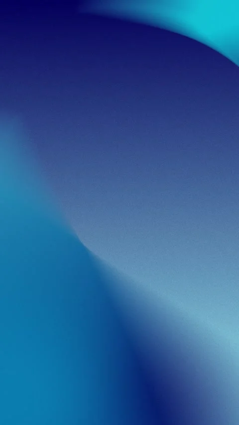 Blue and teal gradient with soft curves, seamless loop background. 4K. Vídeo Stock 310143463