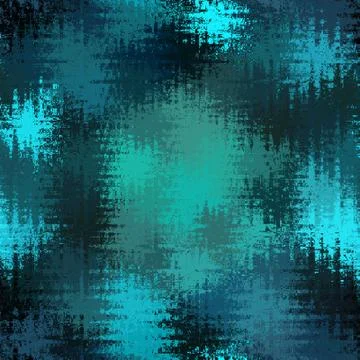 Blue and turquoise wave triangles backround with blured effect Stock Illustration