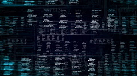 Blue and violet digital abstract Stockbeeldmateriaal 54098232