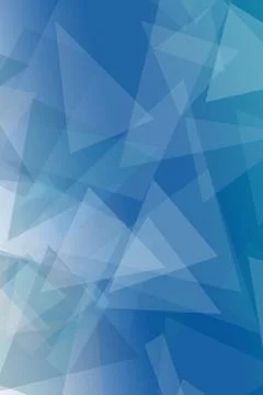 Blue and violet polygon facets form a smooth geometric low-poly background,.. 스톡 일러스트