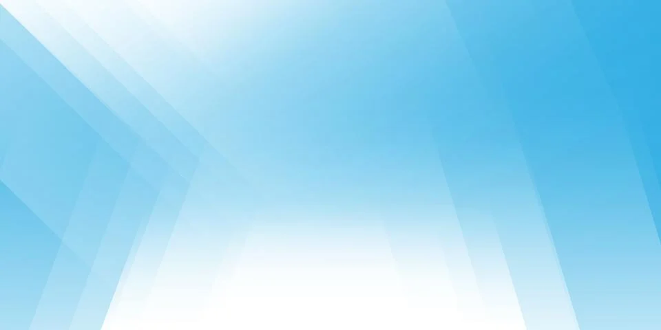 Blue and White 3D Translucent Geometric Shapes - Abstract Background Desgin.. Stock Illustration
