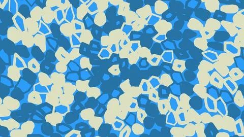 Blue and white abstract geometric pattern background Stock Illustration