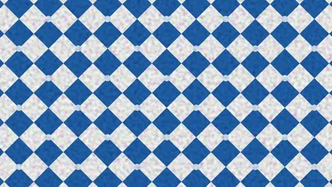 Blue and White Argyle Pattern Loop Stock Footage 342589613
