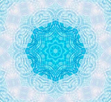 Blue and white background with abstract pattern Stock Illustration