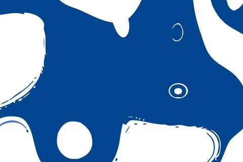 Blue and white background. Abstract vector. Moving waves design. Fluid geomet Stock Illustration