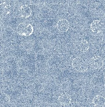 Blue and white background with a checkered pattern, speckles and a round pa.. 스톡 일러스트