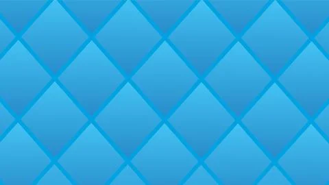 A blue and white background with a diamond pattern Stock Illustration