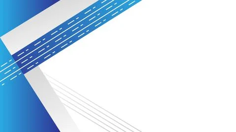 A blue and white background with white lines Stockillustratie