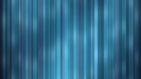 Blue and white bands shift and glow in abstract motion Stock Footage 330060245