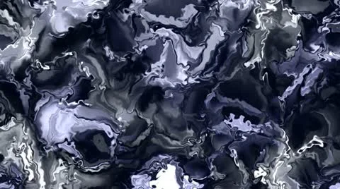 Blue And White Chaotic And Distorted Surface Stock Footage