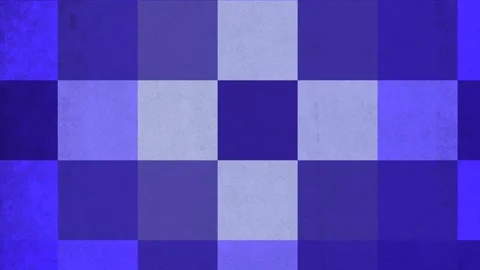 Blue and white checkered pattern with grid formation Stock Footage 253974106