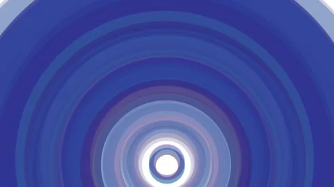 Blue and white circle jitter video, motion background, Stockbeeldmateriaal 296478377