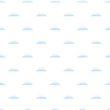 Blue and white cloud pattern seamless background イラスト素材
