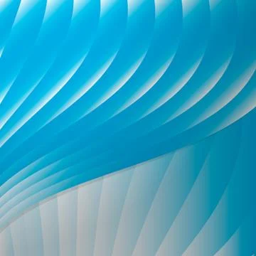 Blue and white colored abstract lines Stock Illustration