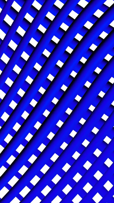 Blue and white diagonal pattern Stock Footage 310147349