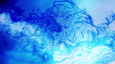 Blue and white different style abstract animated looping background Stock Footage 340026327