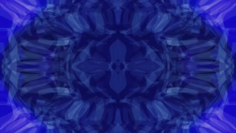 Blue and white flowing liquid waves abstract motion blurred background. Stock Footage 150318096