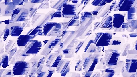 Blue and white flowing liquid waves abstract motion blurred background. Stock Footage 150328747