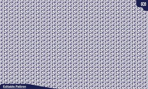 Blue and white geometric circular pattern background Stock Illustration