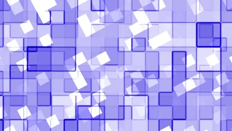 Blue and white geometry square background 库存影片 302459961