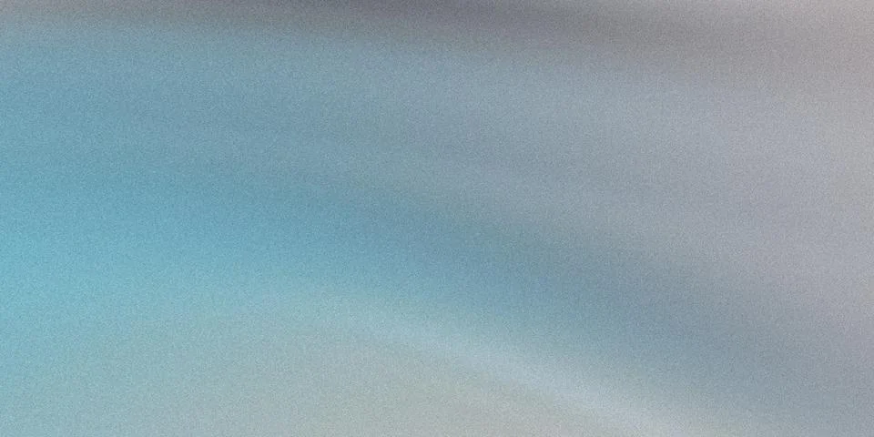 A blue and white gradient background with a grainy texture Foto stock