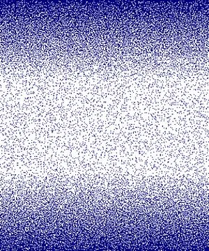 Blue and white gradient, pixel graphics, knitting design Stock Illustration