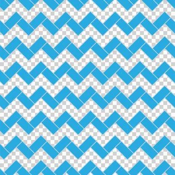 Blue and white herringbone pattern seamless vector background design Stock Illustration