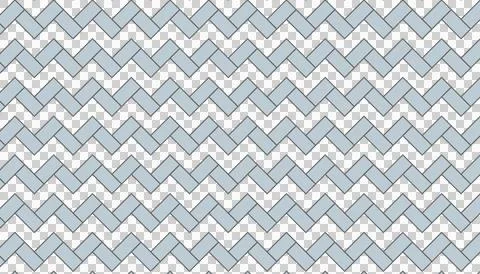 Blue and white herringbone pattern seamless background texture for interior Stock Illustration