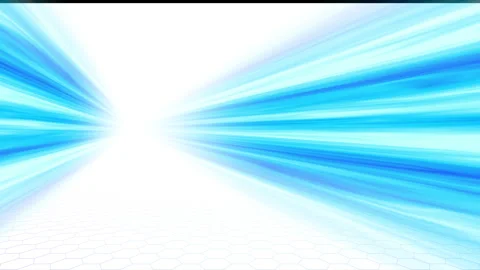 Blue and white high speed lines. Fast lines background. Dynamic motion light Stock Footage 278891539