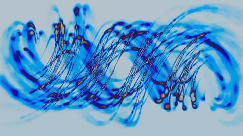 Blue And White Lights Lines Animation Loop  Видео 227673945