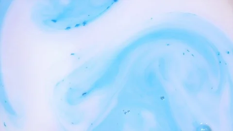 Blue and white liquids Video stock 123735146