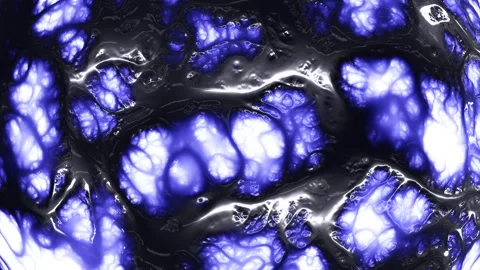 Blue and white marble pattern captivating and serene design Stock Footage 292957989