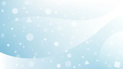 Blue and white minimal background geometric shapes and fluid wave patterns,.. Illustrazione stock